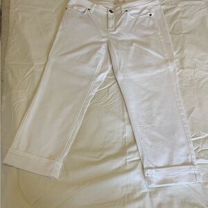 J.Jill Authentic Fit cropped jeans size 10